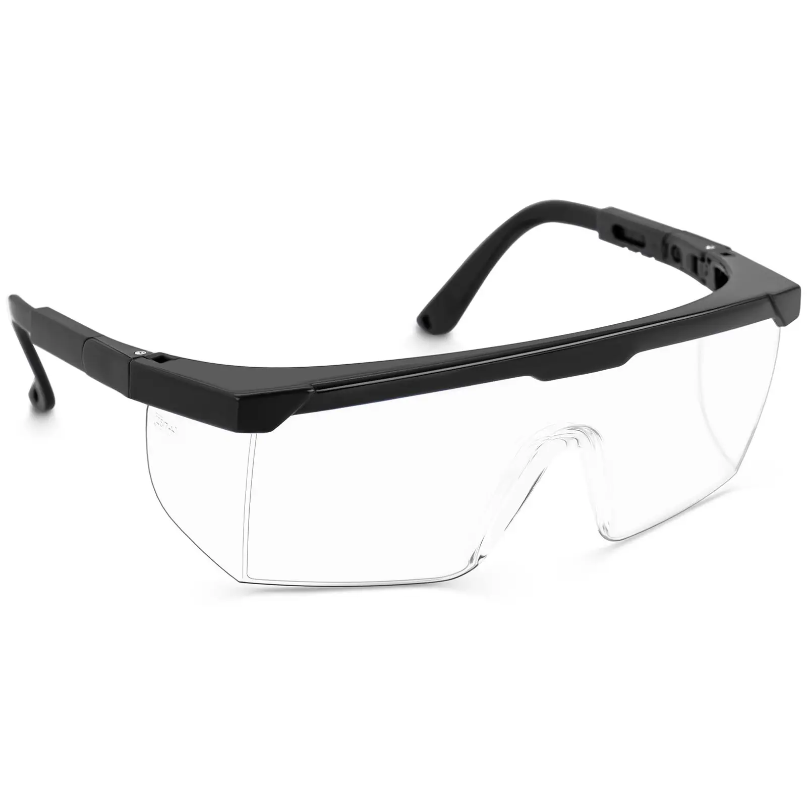 Ochranné okuliare - 15-dielna súprava - číre - nastaviteľné
