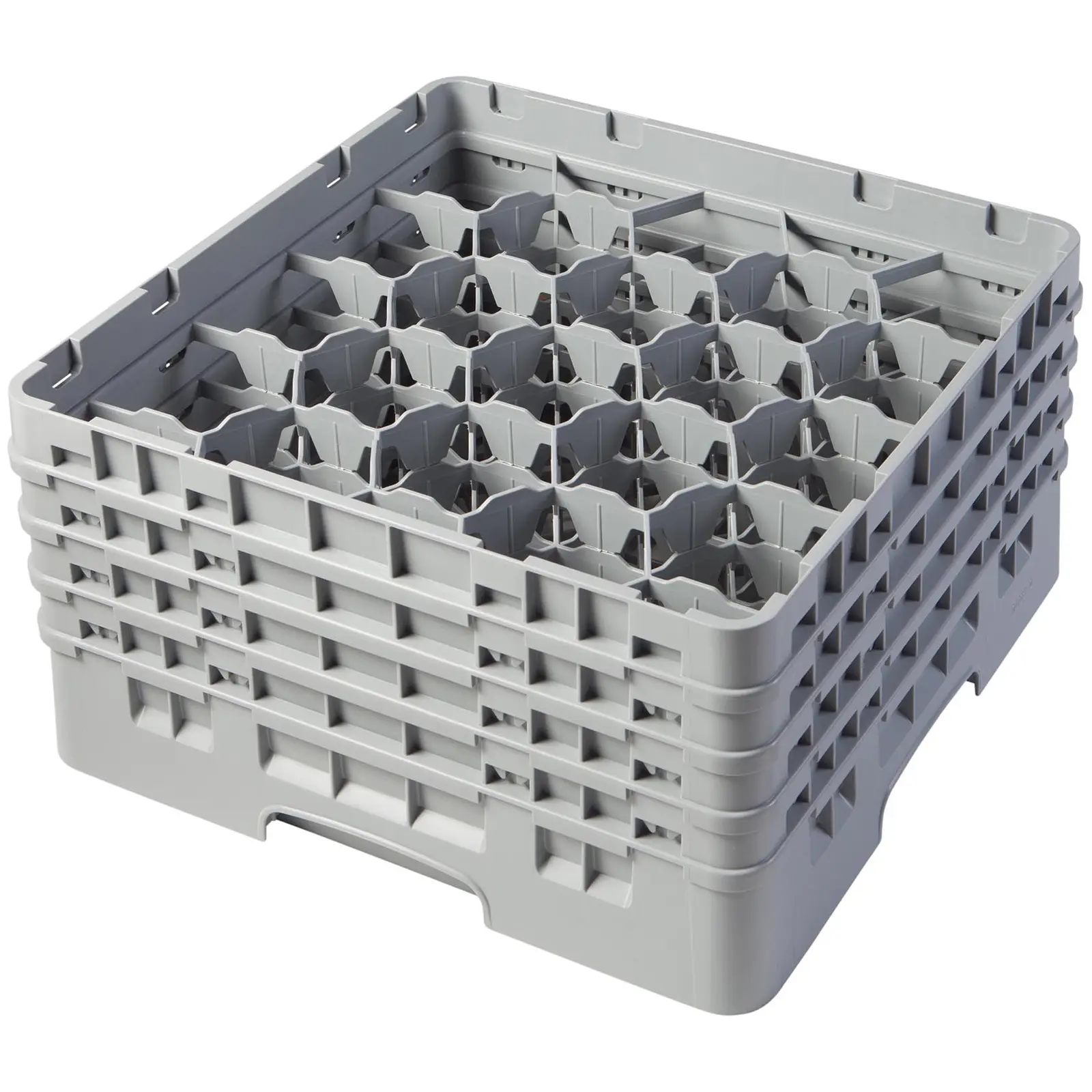 Glass Rack - 20 compartments - 50 x 50 x 26,7 cm - glass height: 21,5 cm