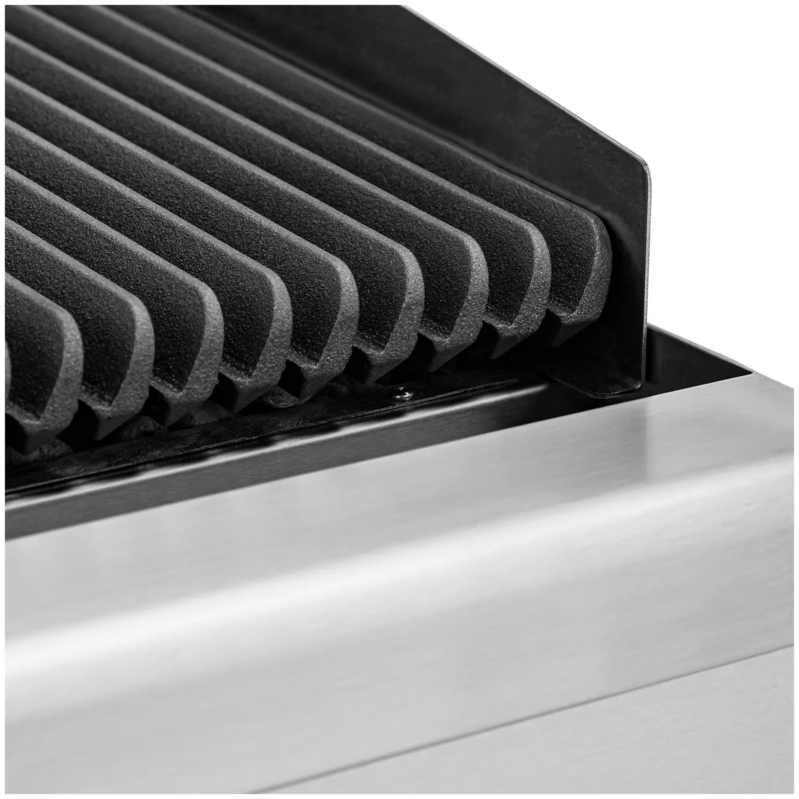 Lavasteengrill - 2 x 7200 W - 50 x 47 cm - 0 - 460 °C - Royal Catering