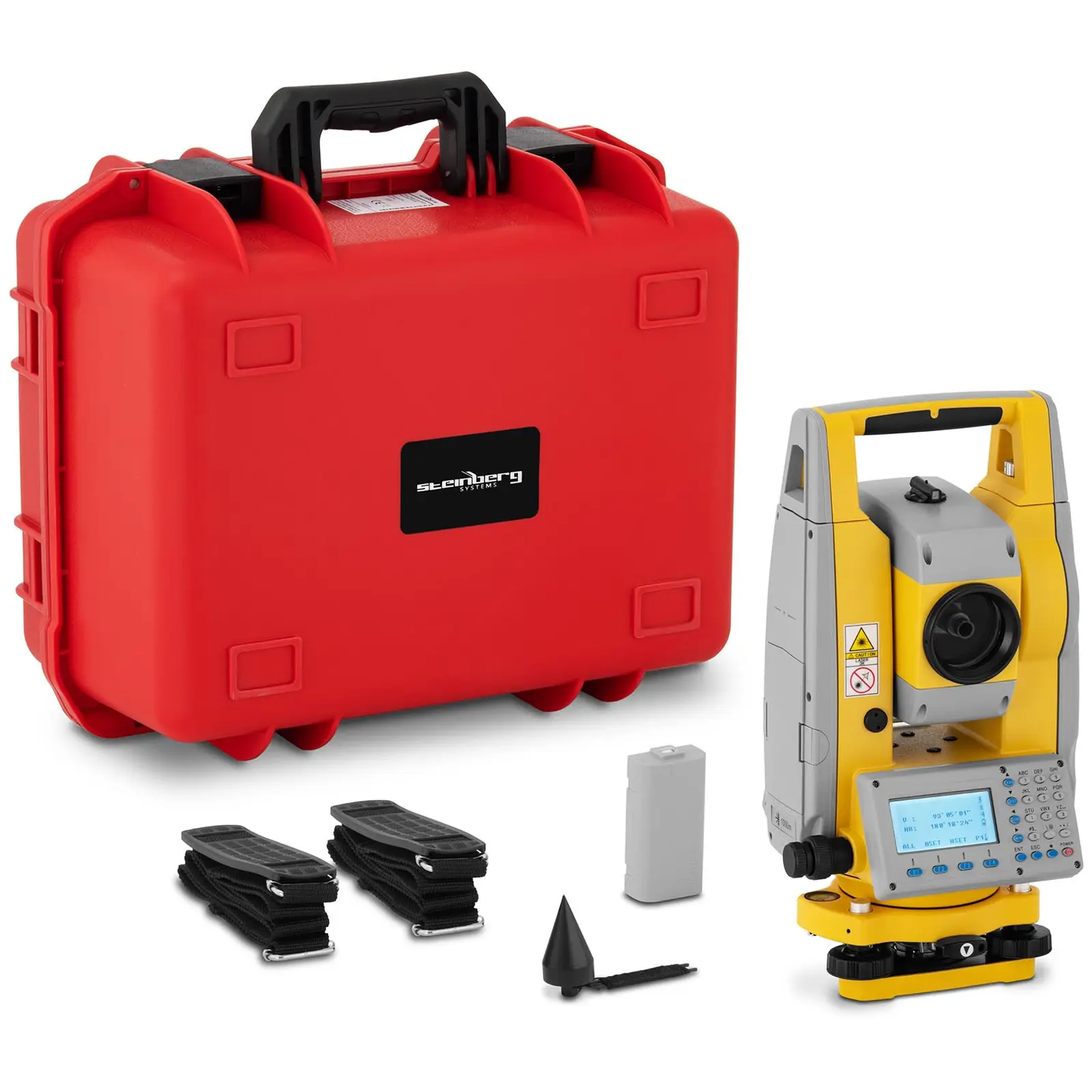 Total Station - 1 m to 5 km - LCD