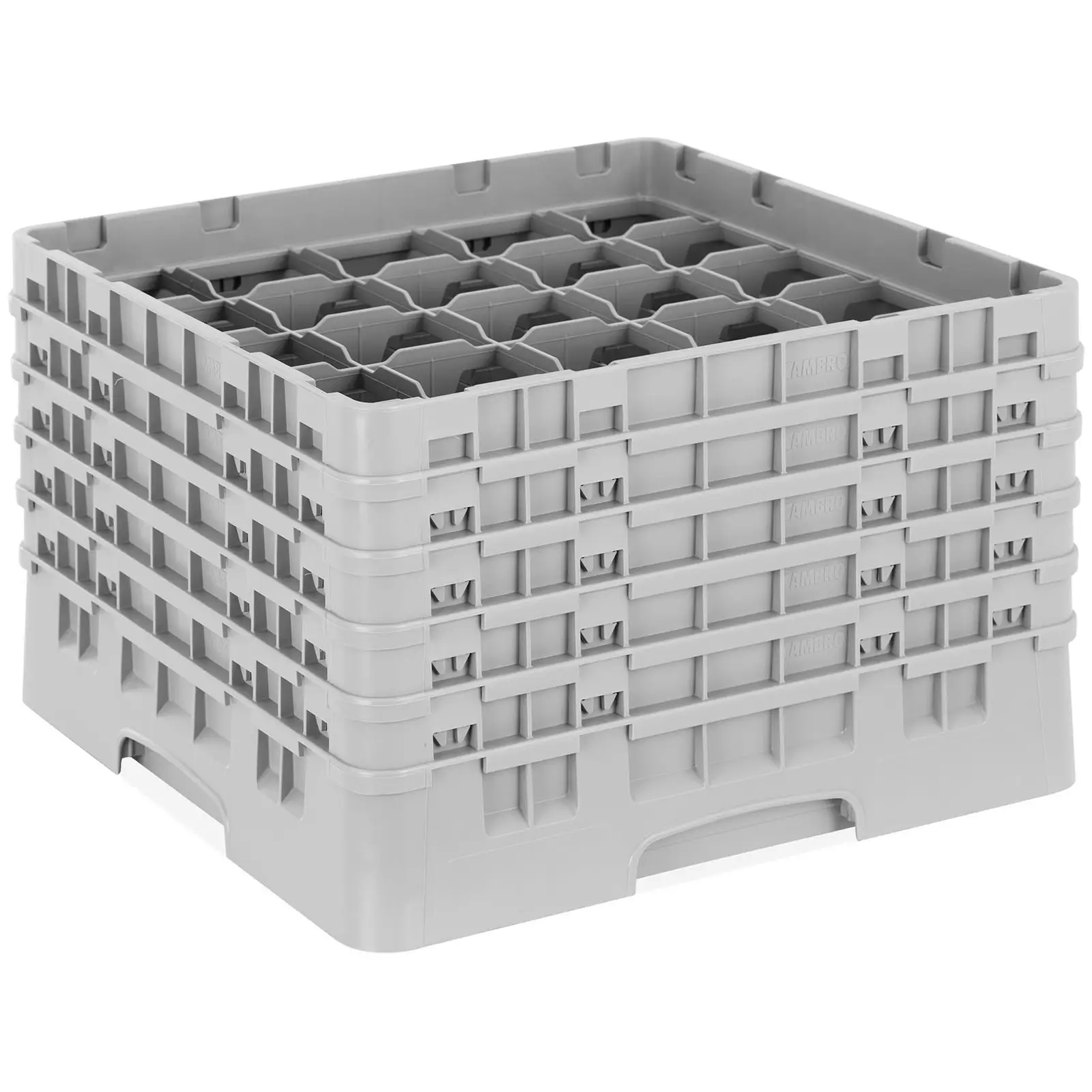 Glass Rack - 25 compartments - 50 x 50 x 30,8 cm - glass height: 25,7 cm