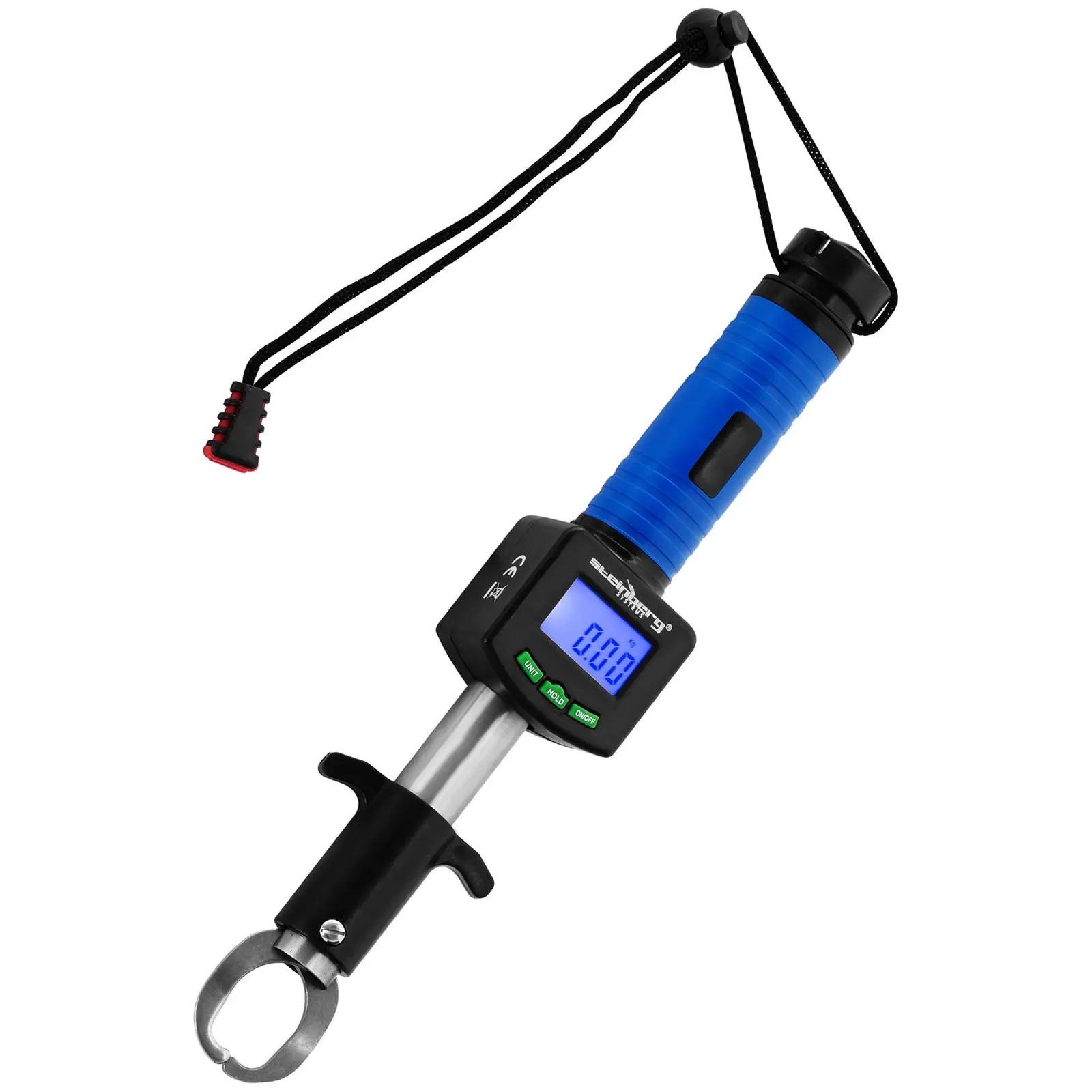 Fish Grip - 25 kg - with digital scale and thermometer - LCD