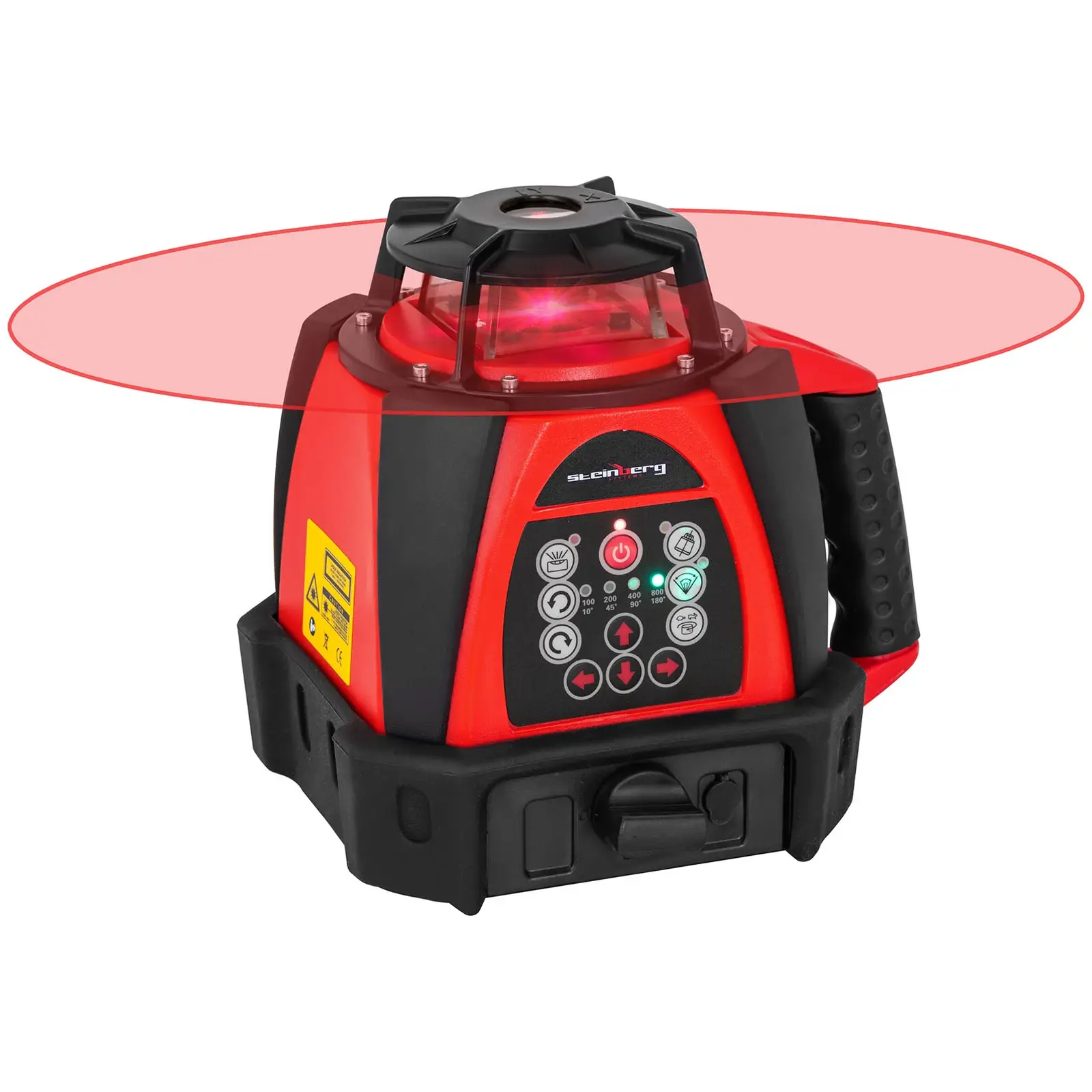 Roterende laser - rød - Ø 500 m - selvnivellerende