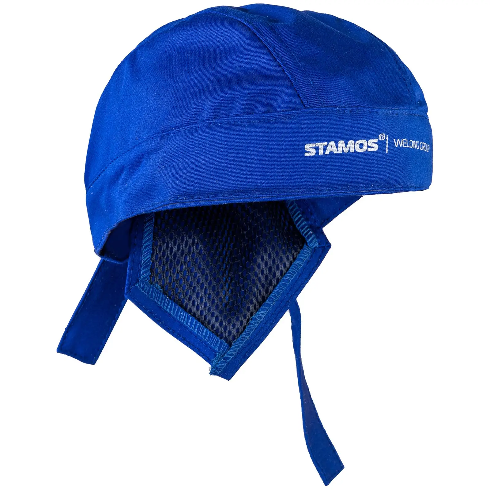 Welding Cap - 15 x 51/27 cm - variable circumference - Blue