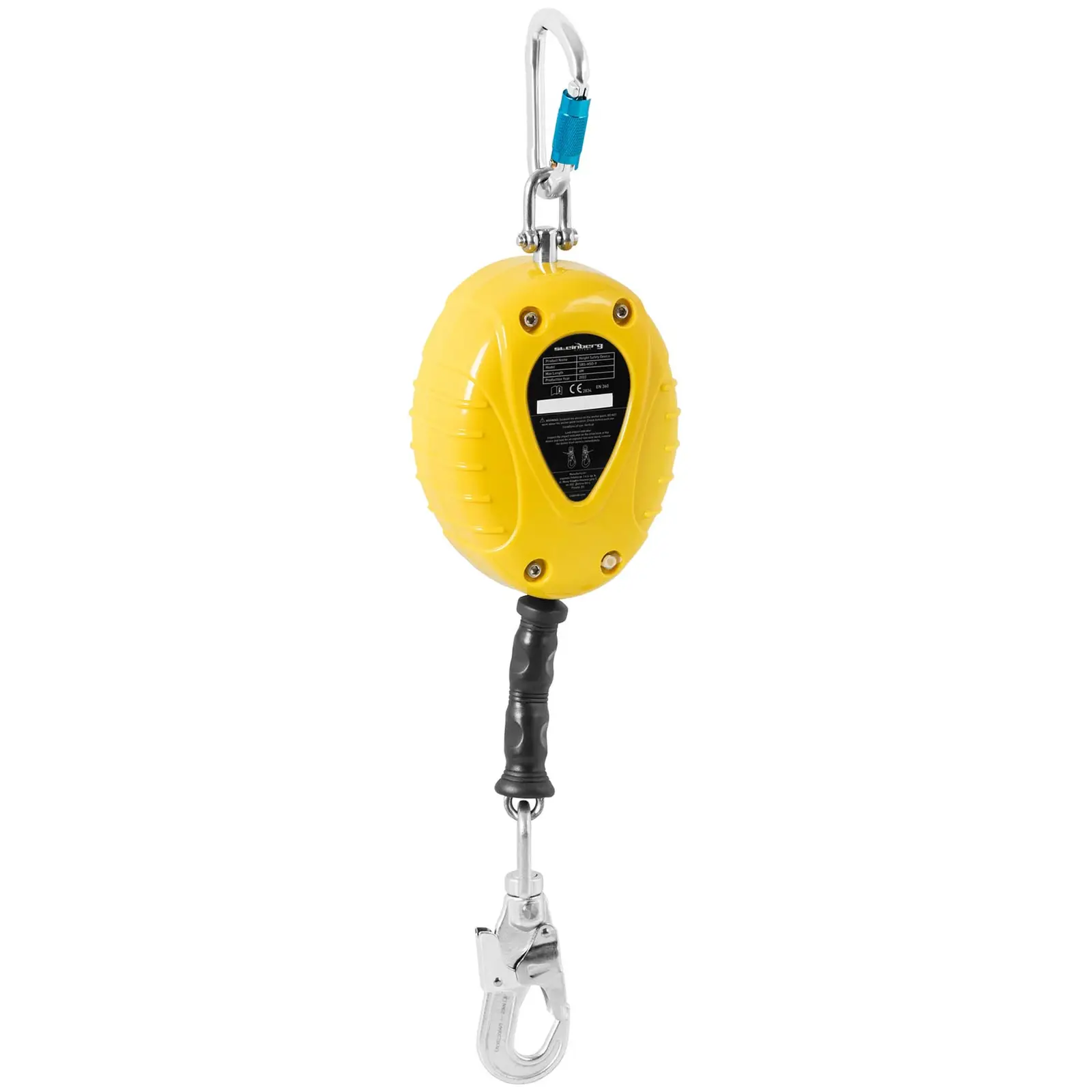 Retractable Lanyard - 100 kg - 6 m - impact force 4 kN