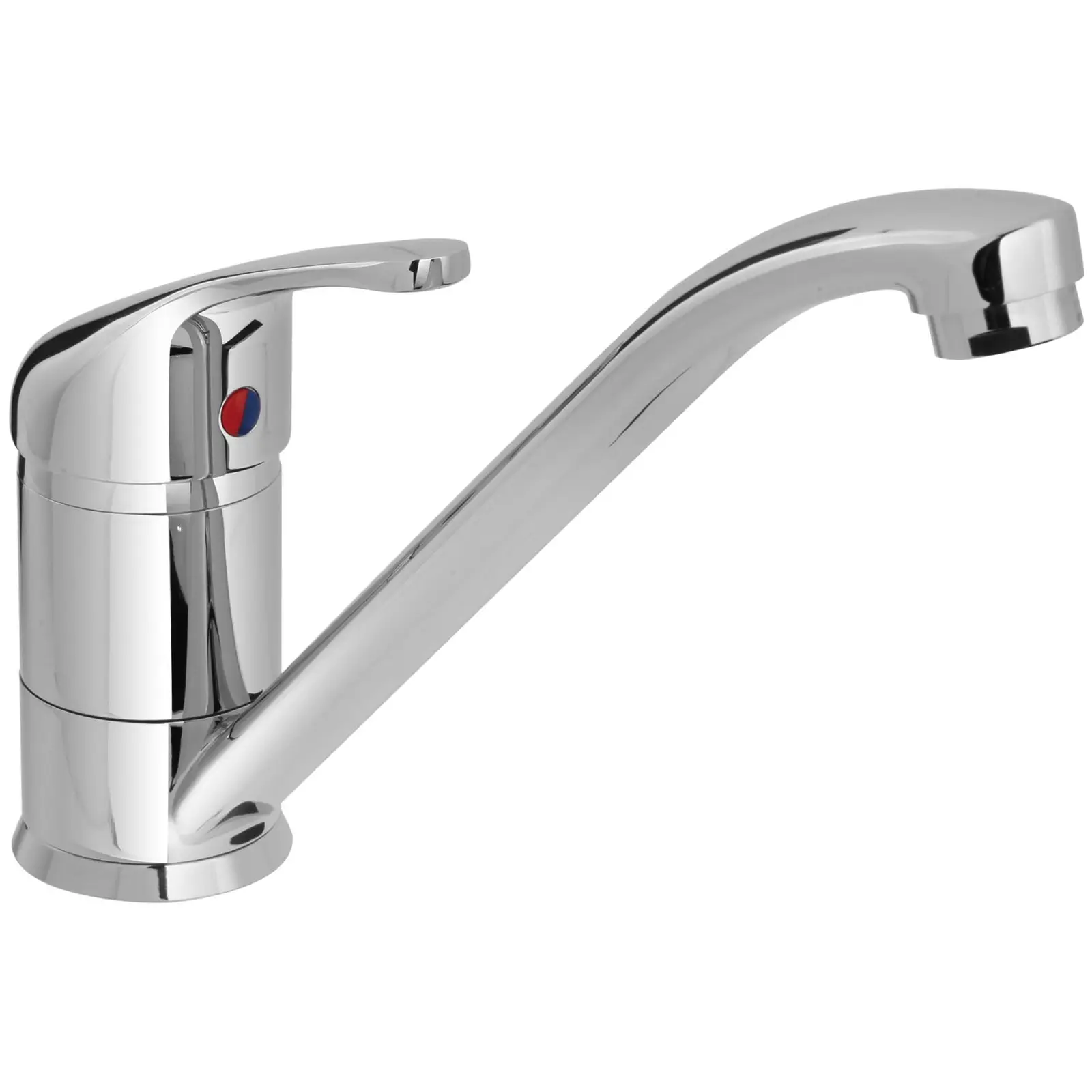 kitchen sink mixer tap - tap 215 mm - Chrome-plated brass