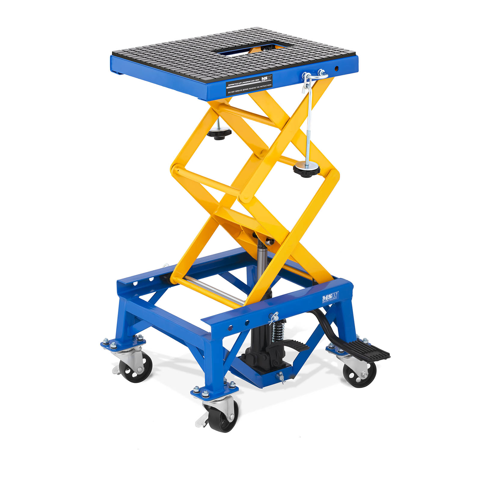 Motorcycle Lift with Wheels - 150 kg